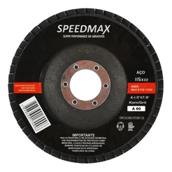 Disco De Lixa Flap 4.1/2 Grão 120 P/ Lixadeira Kit C/30 Pçs P/ Esmerilhadeira