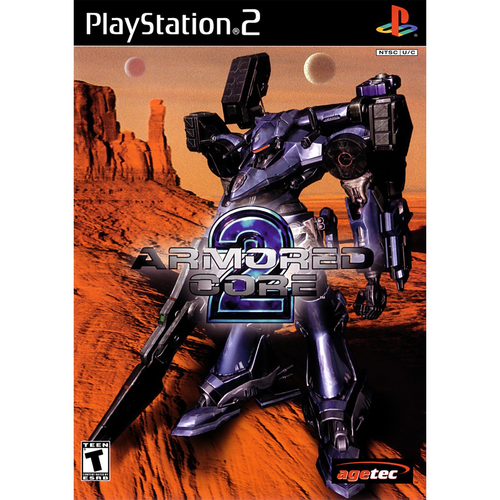 Armored Core 2 jogo playstation ps2