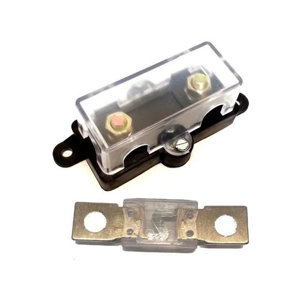 Mega Porta Fusível + Fusível Potencia Proteção Automotivo 100 / 125 / 175 / 200 / 250 Amperes 1004 - 1006 em Oferta na Shopee
