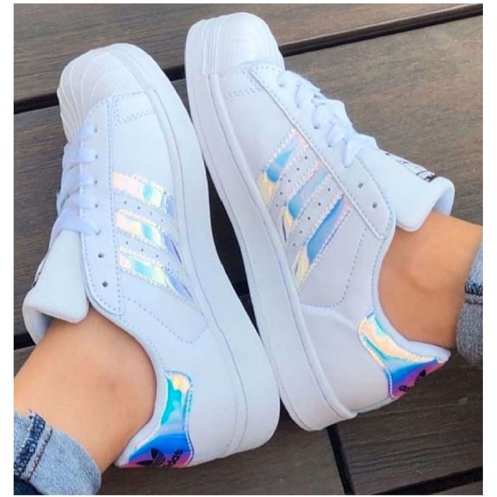 adidas star holografico