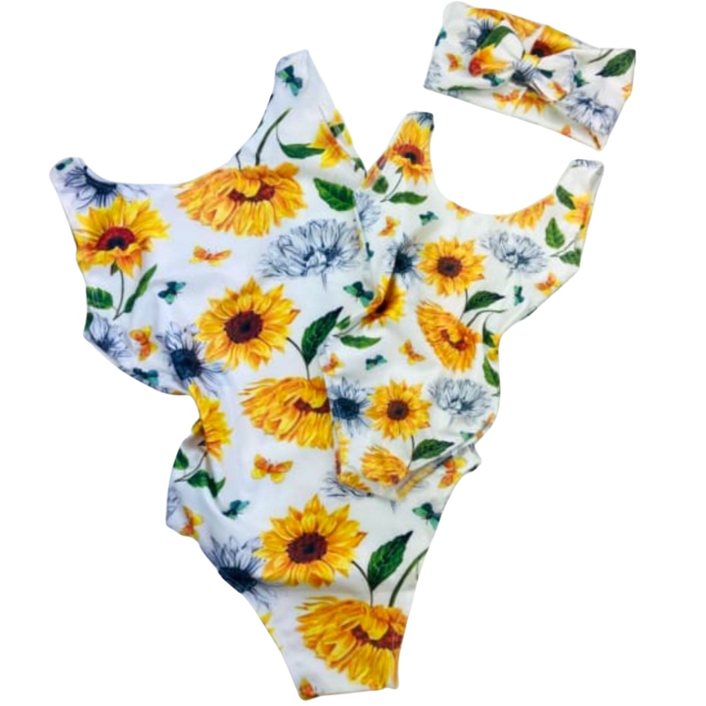Tal mãe tal filha roupas iguais feminina maiô body temático floral moda praia banho barato promoção
