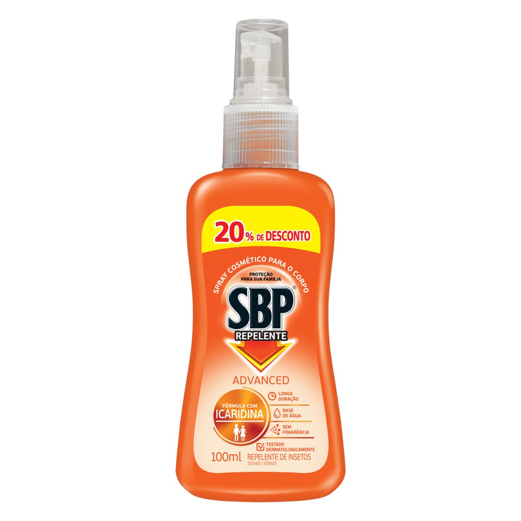 Repelente Spray sem Fragrância SBP 100ml Grátis 20% de Desconto em Oferta na Shopee