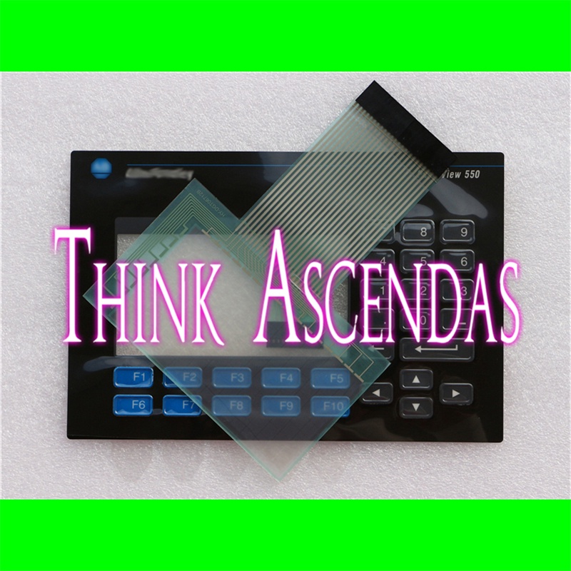 BH 1pcs Novo Panelview 550 2711-B5 B5A1 B5A2 B5A3 B5A5 B5A8 B5A8L1 Membrana Teclado/Touchpad