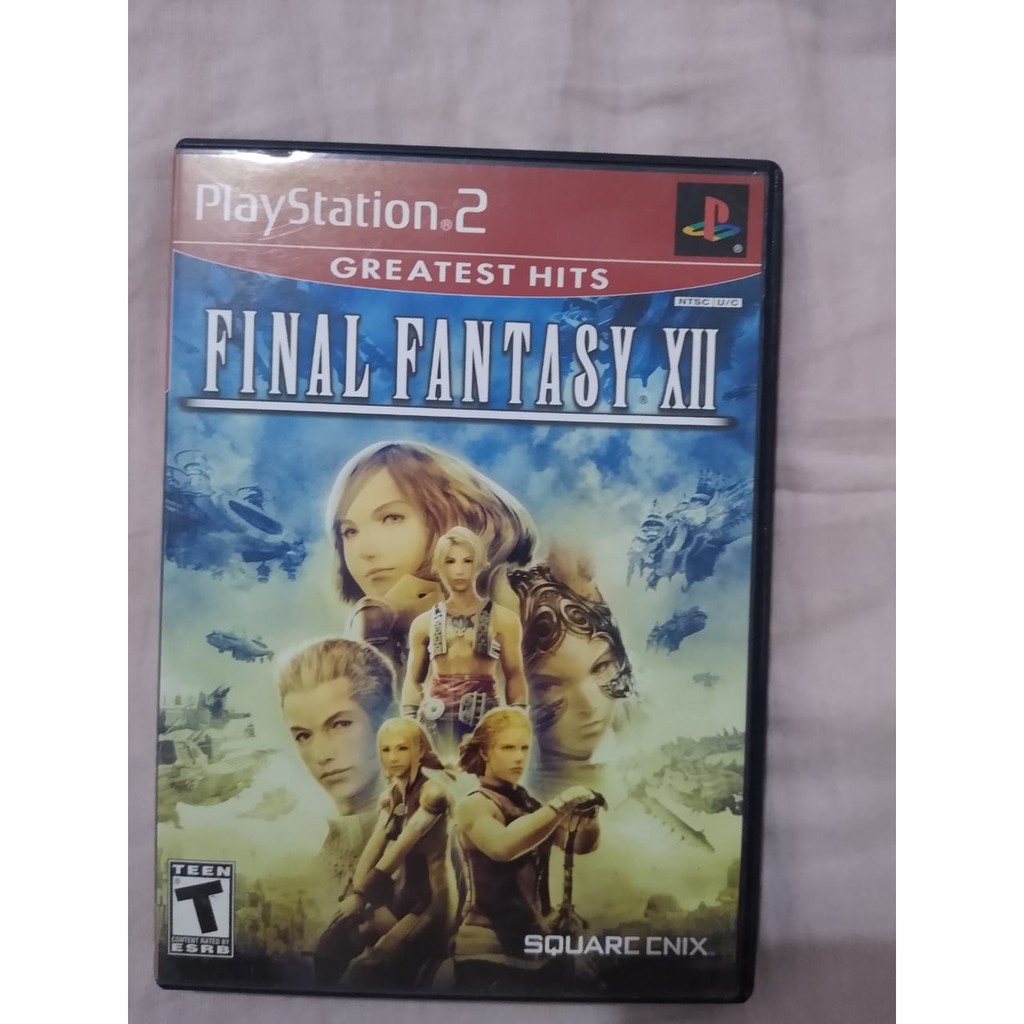 Final Fantasy Xii Original Ps2 Shopee Brasil