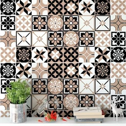 Papel De Parede Para Cozinha Azulejo Português Lavável até 5 Metros