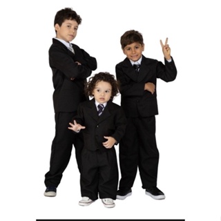 Terno Infantil Casamento Segurança Noivinho 1  a 16 anos em Oferta na Shopee