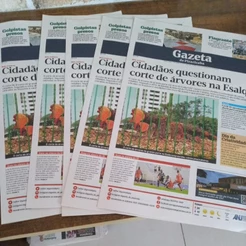 Jornal para pet m 56x43 cm - 1 kg