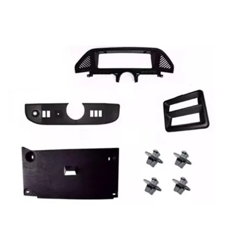 Kit Moldura Painel Instrumentos Rádio Ford F1000 F4000 1993 até 1999