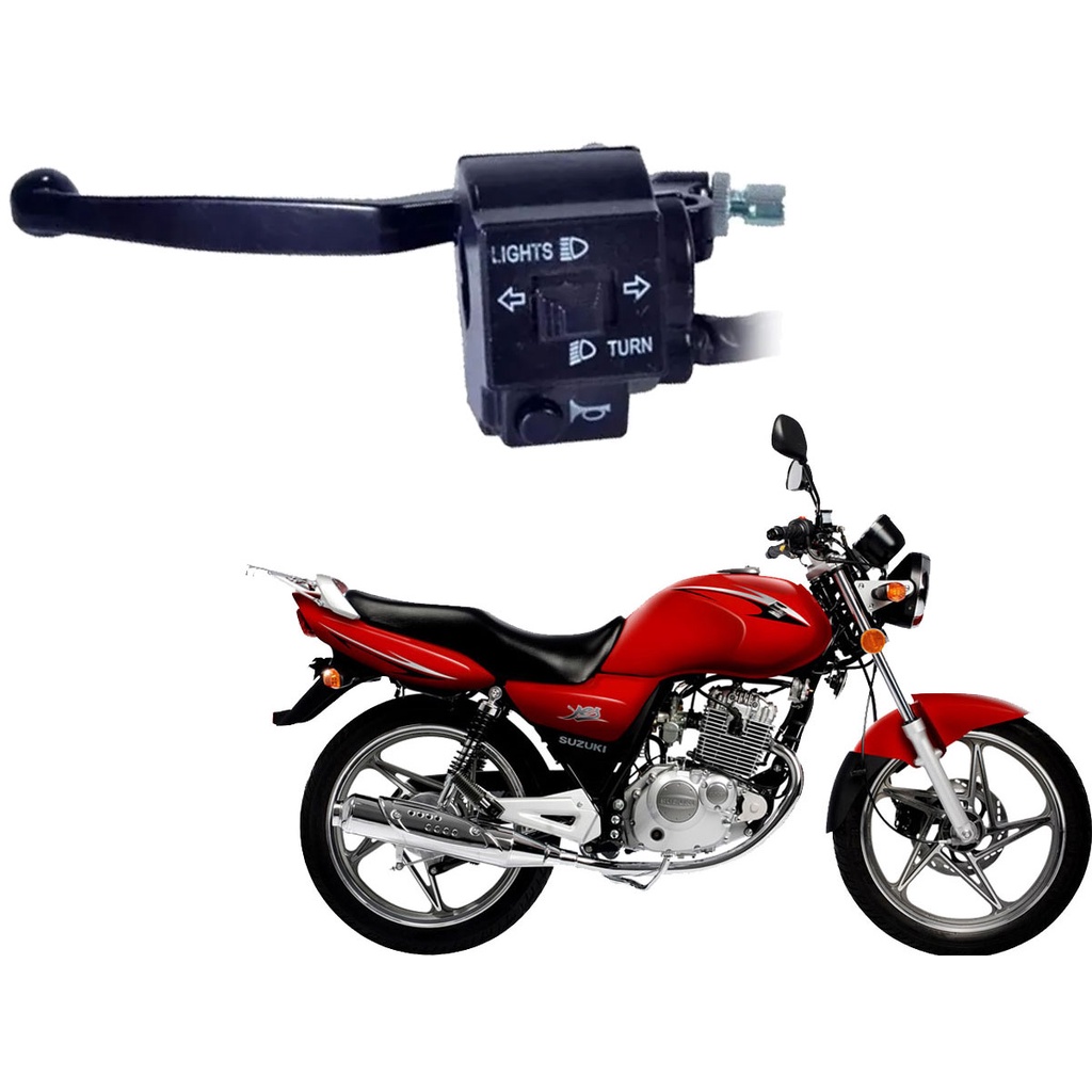 Punho Luz esquerdo completo suzuki yes 125 2006