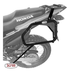 Suporte Baú Bauleto Lateral Honda Xre 190 - Scam