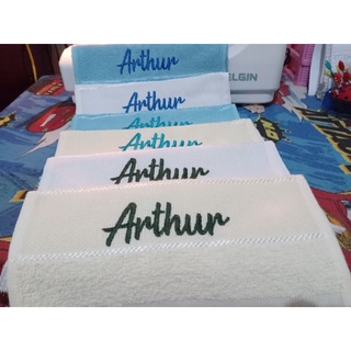 BORDADO PERSONALIZADOS TOALHINHAS (Unidade)
