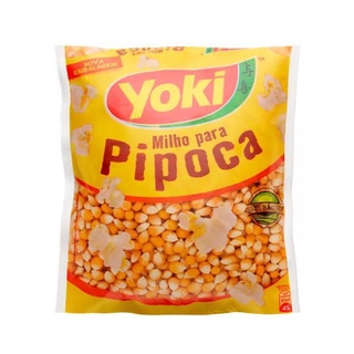KIT COM 2 - Milho de Pipoca Yoki 500g