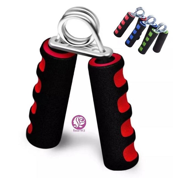 Aparelho Hand Grip Academia Mãos e Antebraços Fortalecedor Exercício Crossfit Fisioterapia Fitness Bazar 913
