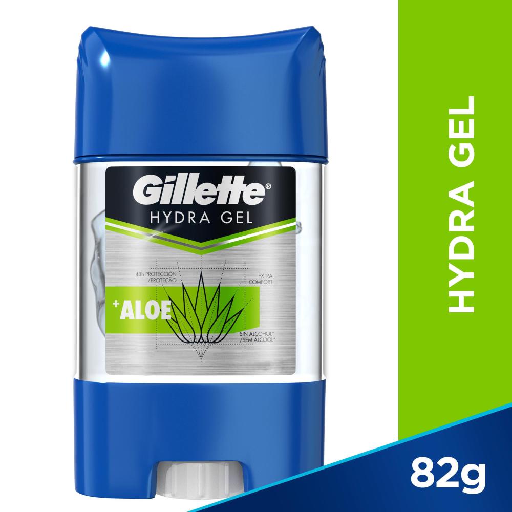 Desodorante Gillette Antitranspirante Gel Hydra Aloe 86g em Oferta na Shopee