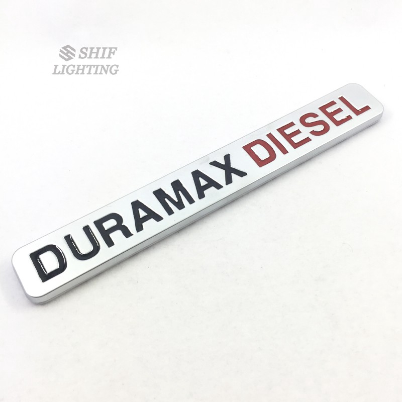 1 x Adesivo De Emblema De Caminhão Automotivo DURAMAX DIESEL De Metal em Oferta na Shopee