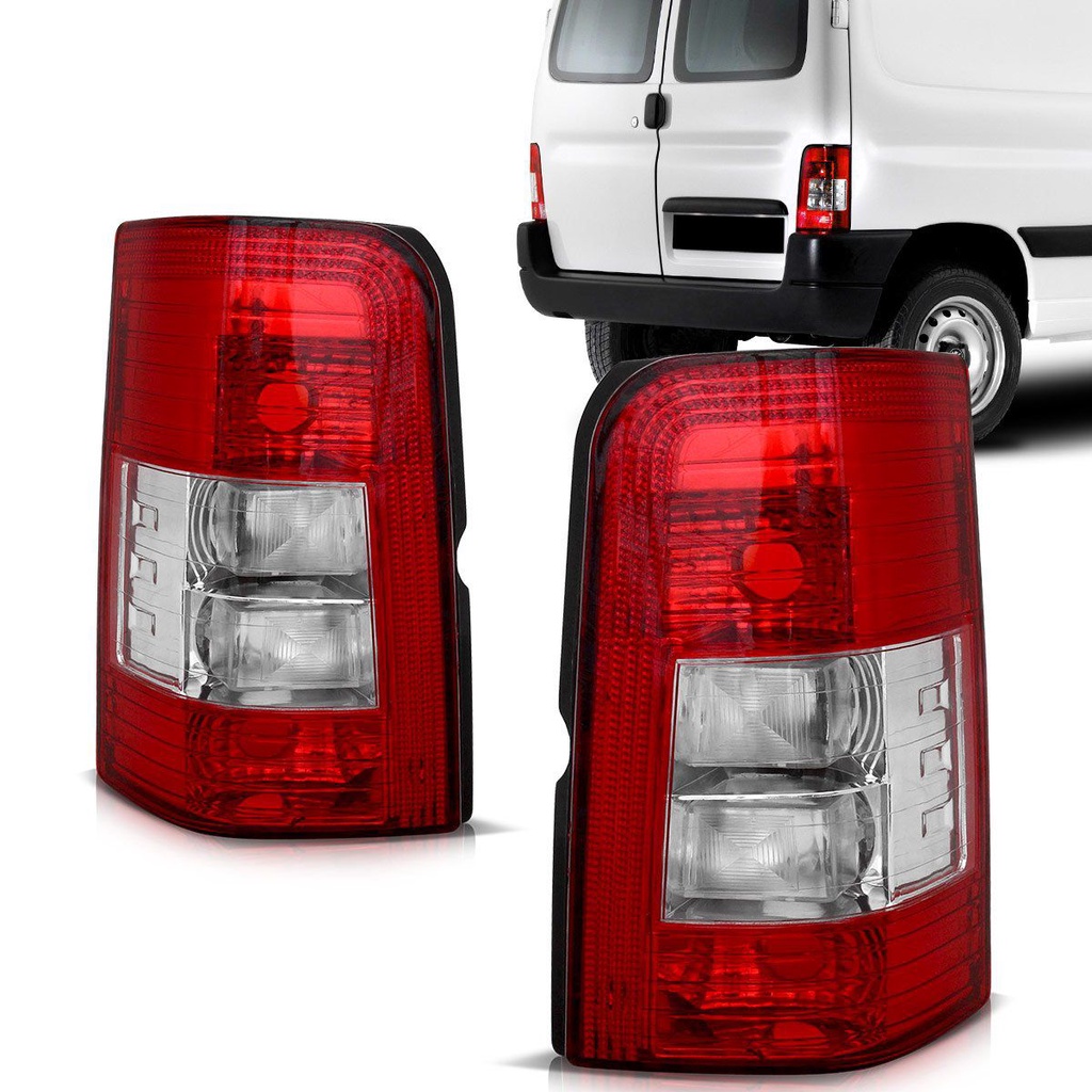 Lanterna Peugeot Partner 2 Portas 2010 2011 2012 2013 Cristal em Oferta na Shopee