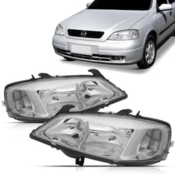 Farol Astra 99 2000 2001 2002 Foco Duplo Cromado