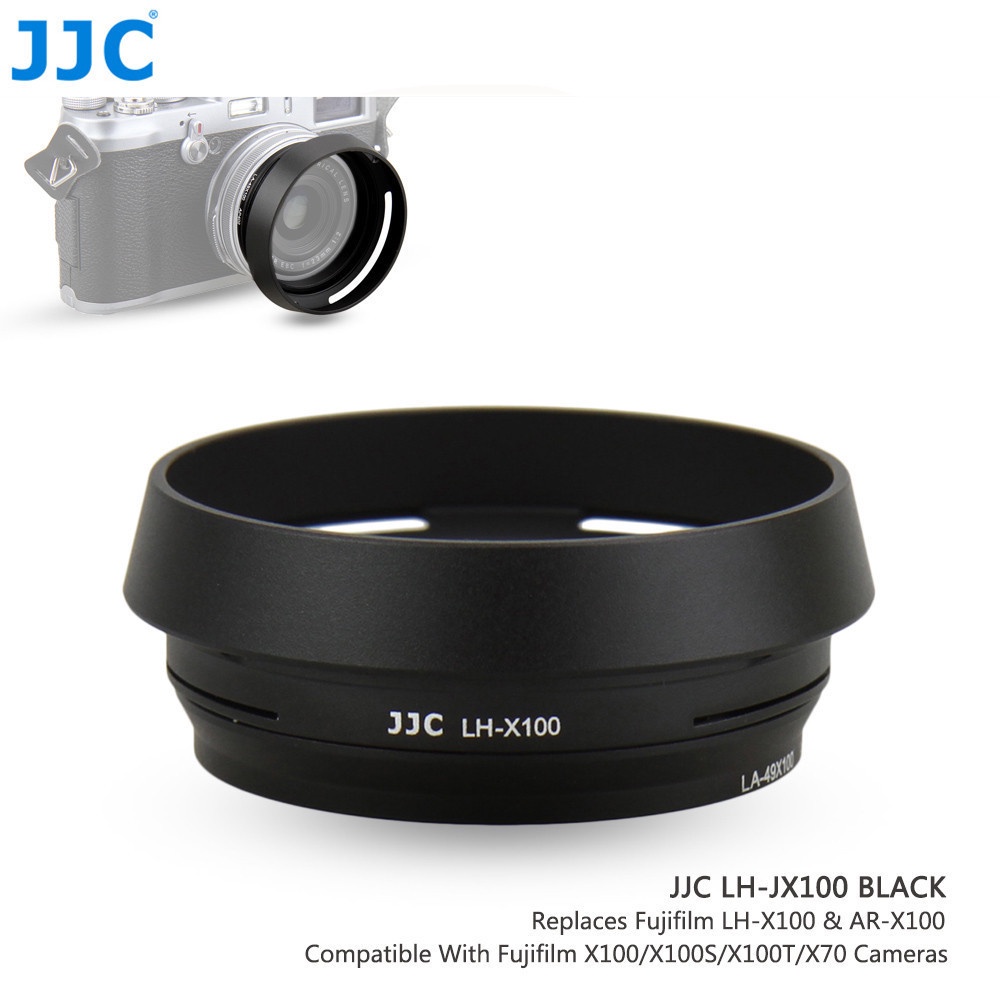 JJC LH-X100 Filtro De Lente De Metal AR Com Anel Adaptador 49mm Para Fuji  Fujifilm X100V X100F X100T X100S X100 X70 Cameras , Black  Silver  Substituir / | Shopee Brasil