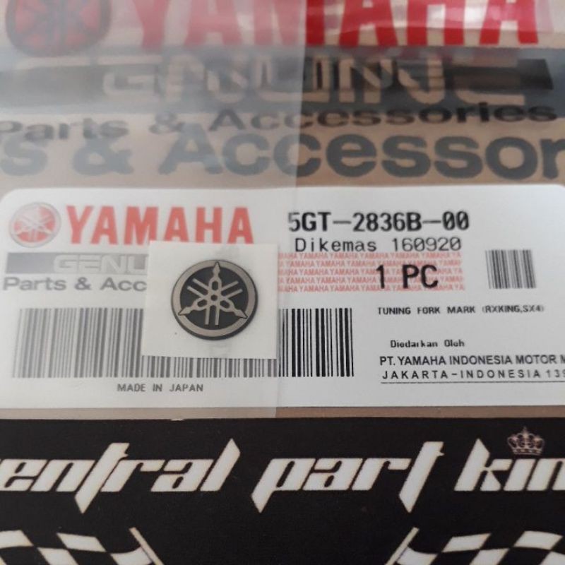 Emblema Logotipo Velocímetro KM RX KING , Escorpio , AEROX 155 , WR155 , WR 155 ORIGINAL Genuíno YAMAHA YGP 5GT-2836B-00