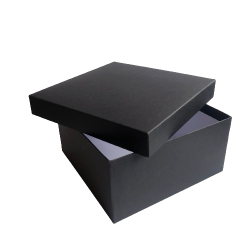 Caixa papelão artesanal Lisa - Diversos tamanhos 10x10  12x12 20x20 em Oferta na Shopee