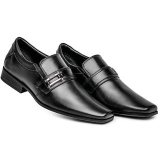 Sapato Social Masculino Original com Metal Liso Lançamento oferta Promoções