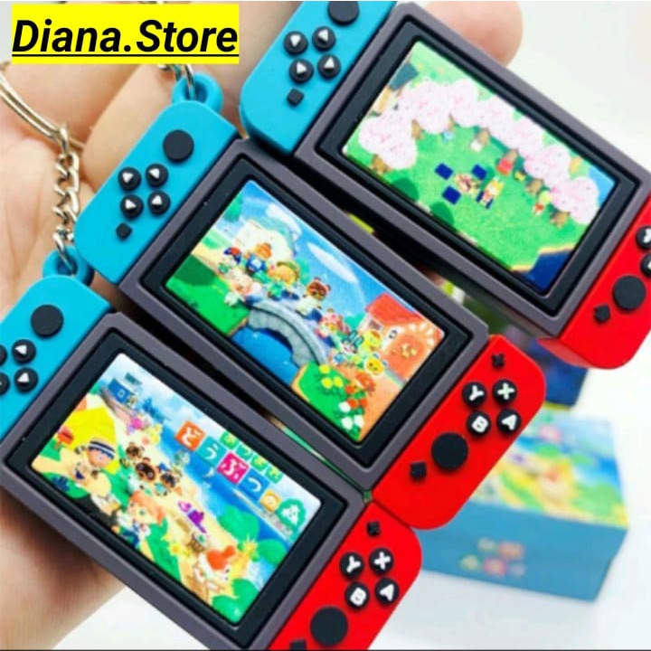 Chaveiro Divertido Nintendo Switch Borracha Moda Chave De PVC | Shopee ...