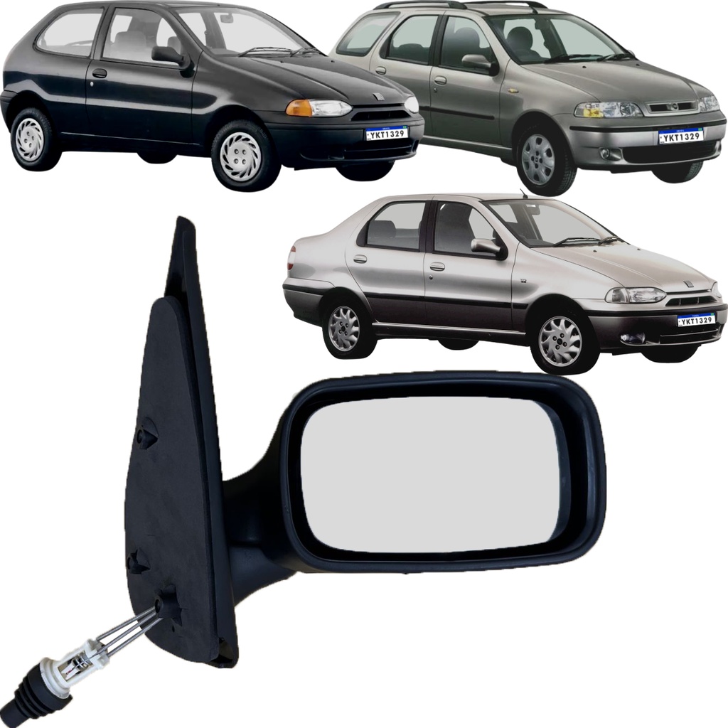 Retrovisor Direito Manual Cofran Palio/Weekend Siena 4P 1996 a 2000 - Spare Parts and Accessories for Vehicles