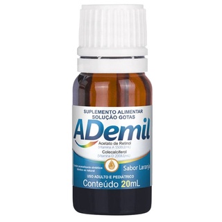 Vitamina Ademil 20ml - Vit A, Vit D. Mesmo Que Ad-til Adtil | Shopee Brasil