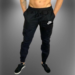 Calças Jeans Jogger Sarja Masculinas Com Lycra Esporte
