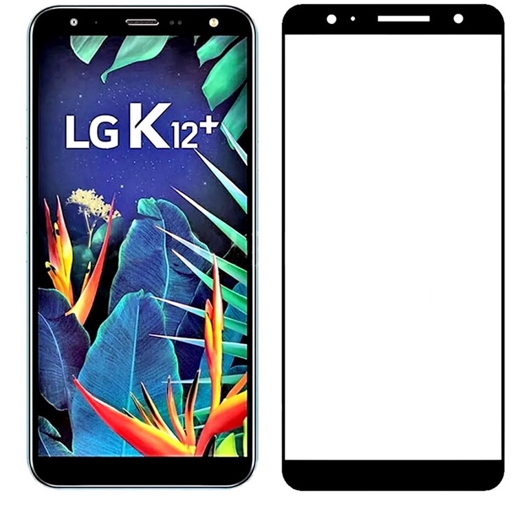 Película de Vidro 3D 6D Celular LG Temperado Full Cover Antishock LG K50S , K9 , K10 , K41S , K12 MAX , K51S , K61S , K8 PLUS , K11 , K11 PLUS , K12 , K12 PLUS , K12 PRIME , K40S , K61 , K62
