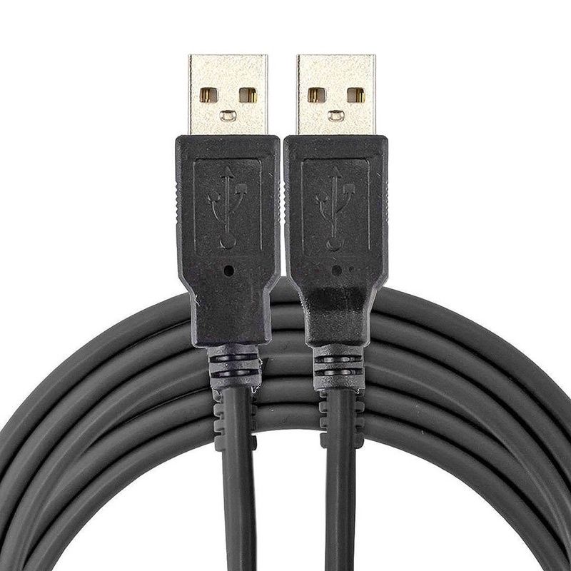 Cabo Extensor Usb 2.0 Macho X Macho 1,5 Metros preto (AL-C078)
