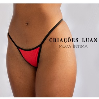 Calcinha Tanga de uma tira Sexy Fio dental furacão Vestido (1)