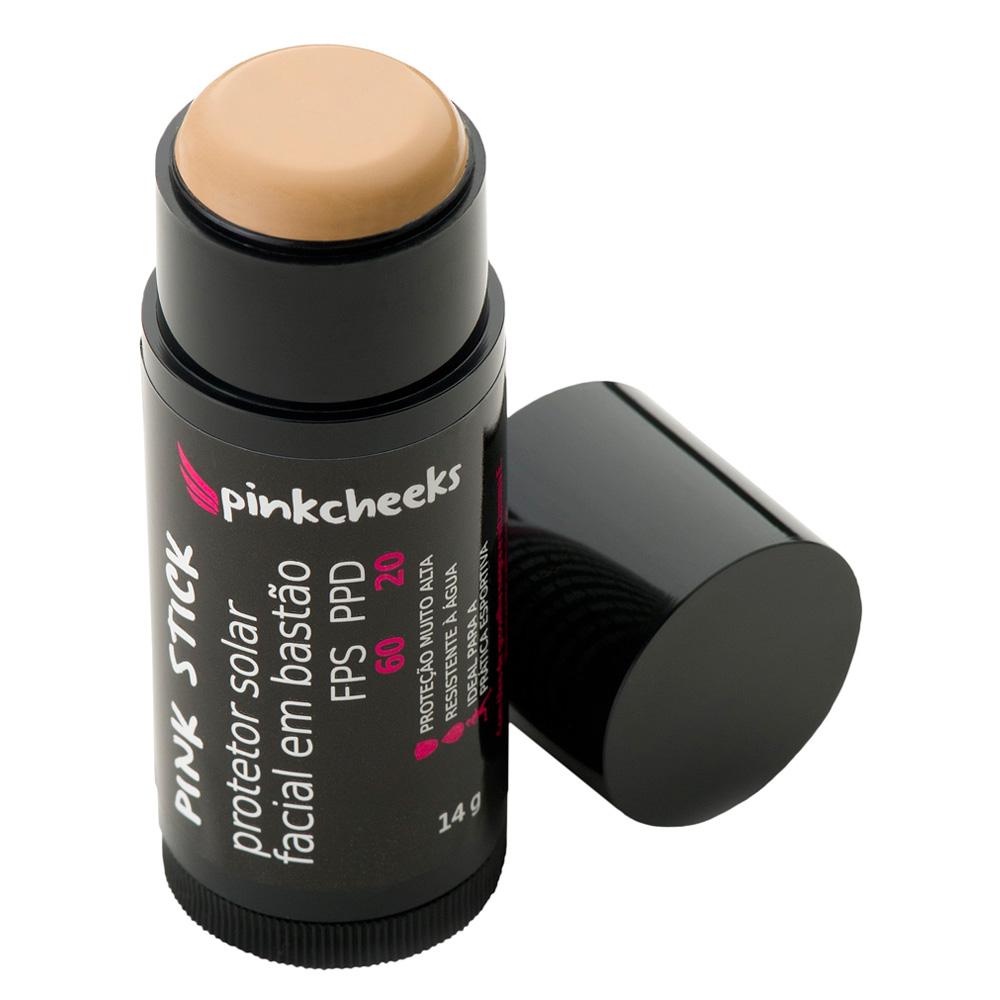 Pink Stick Fps 60 Pink Cheeks - Protetor Solar Facial 21km | Shopee Brasil
