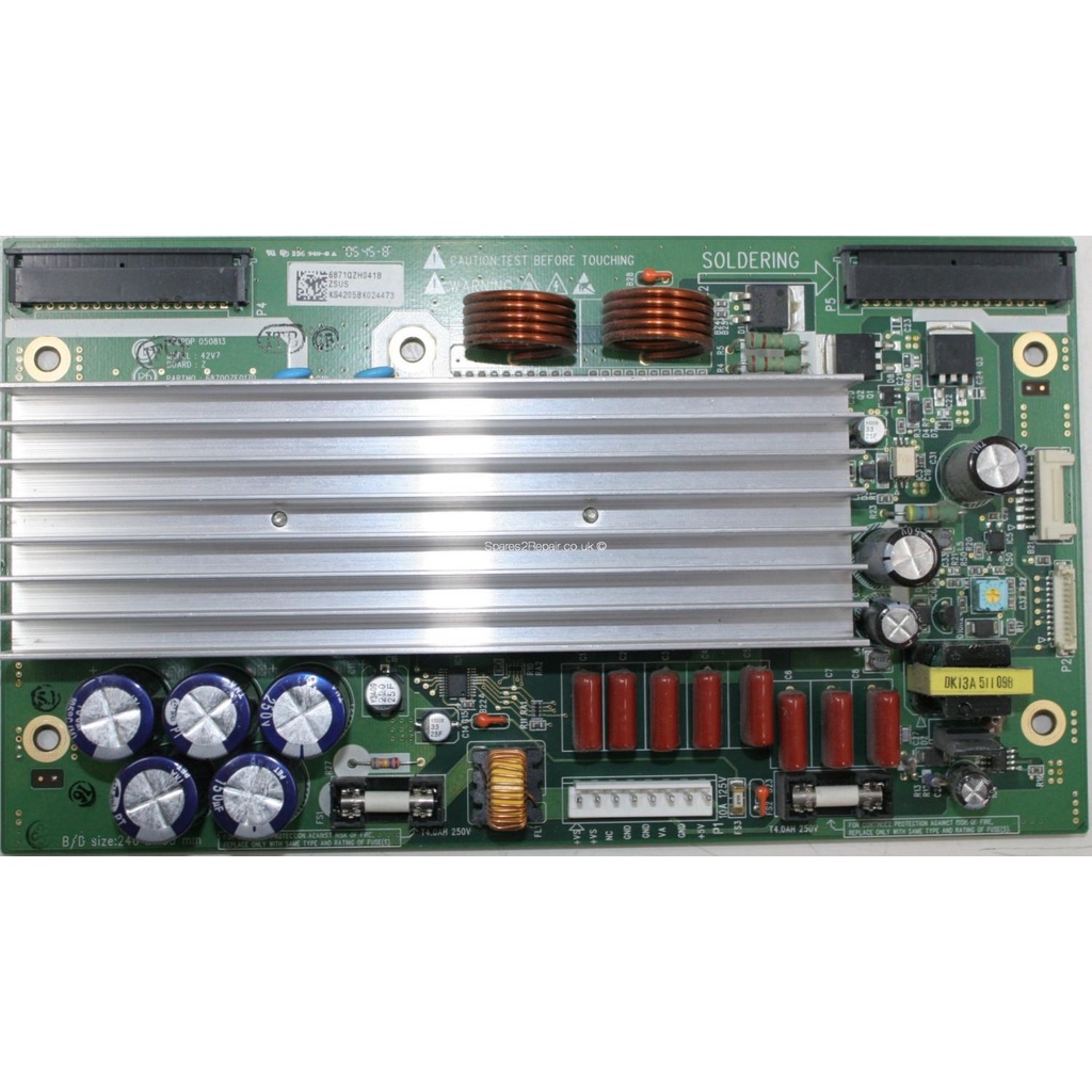 Placa Ysus TV LG - 6870QZE017D - 42PX4RV