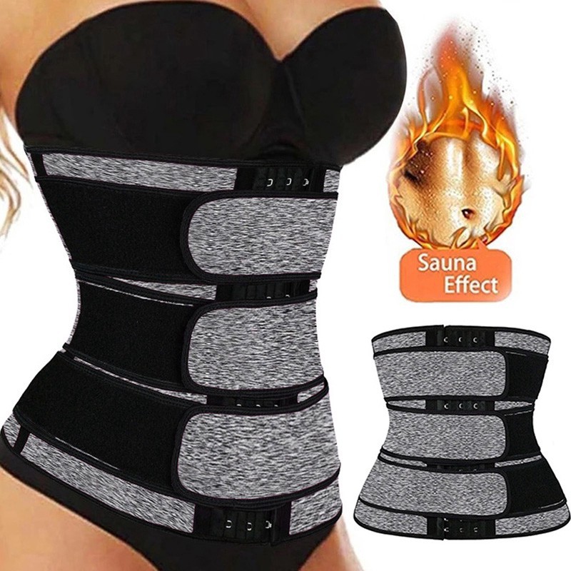 楽天 Women Waist Trainer Sweat Belt Gym Body Shapewear