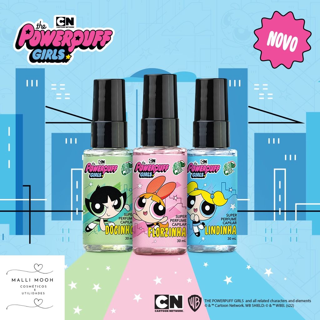 Super Perfume Capilar Meninas Superpoderosas 30ml - Kamaleao Color