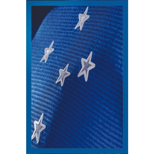 Placa Quadro Decorativo Cruzeiro Mafia Azul Zeiro maior de minas de MDF 6mm (Não empena com tempo) 20x28cm Impressão Direta 47