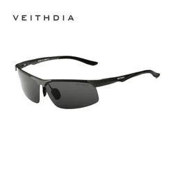 Veithdia alumínio magnésio polarizado óculos de sol para esportes masculinos Óculos de sol óculos de condução noturna para óculos masculinos acessórios Óculos de sol 6502