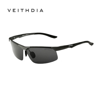 Veithdia alumínio magnésio polarizado óculos de sol para esportes masculinos Óculos de sol óculos de condução noturna para óculos masculinos acessórios Óculos de sol 6502