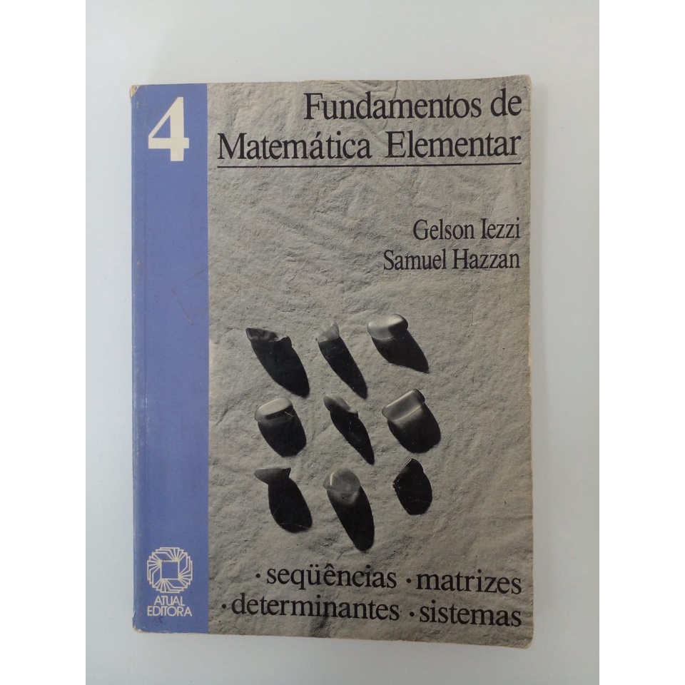 Fundamentos de Matemática Elementar vol 4 | Shopee Brasil