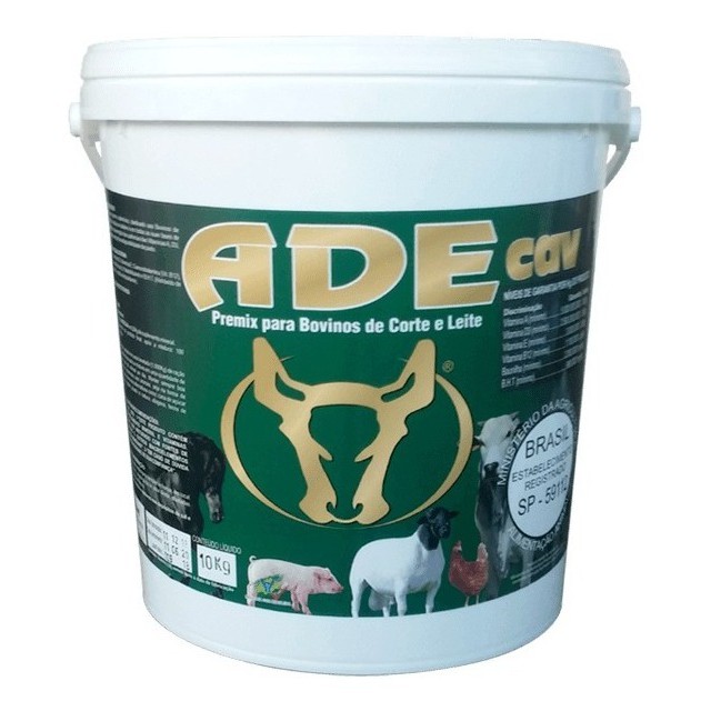 Adecav 5 Kg - Premix Ade Pó Com B12 Agrocave