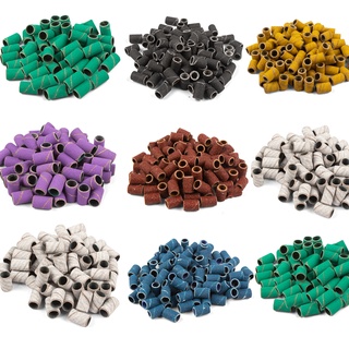 100 Pcs Bits Prego Lixar Bandas Para Broca Moedor De Arquivo Banda Set Unhas De Acrílico Gel Remover Ferramenta Pedicure