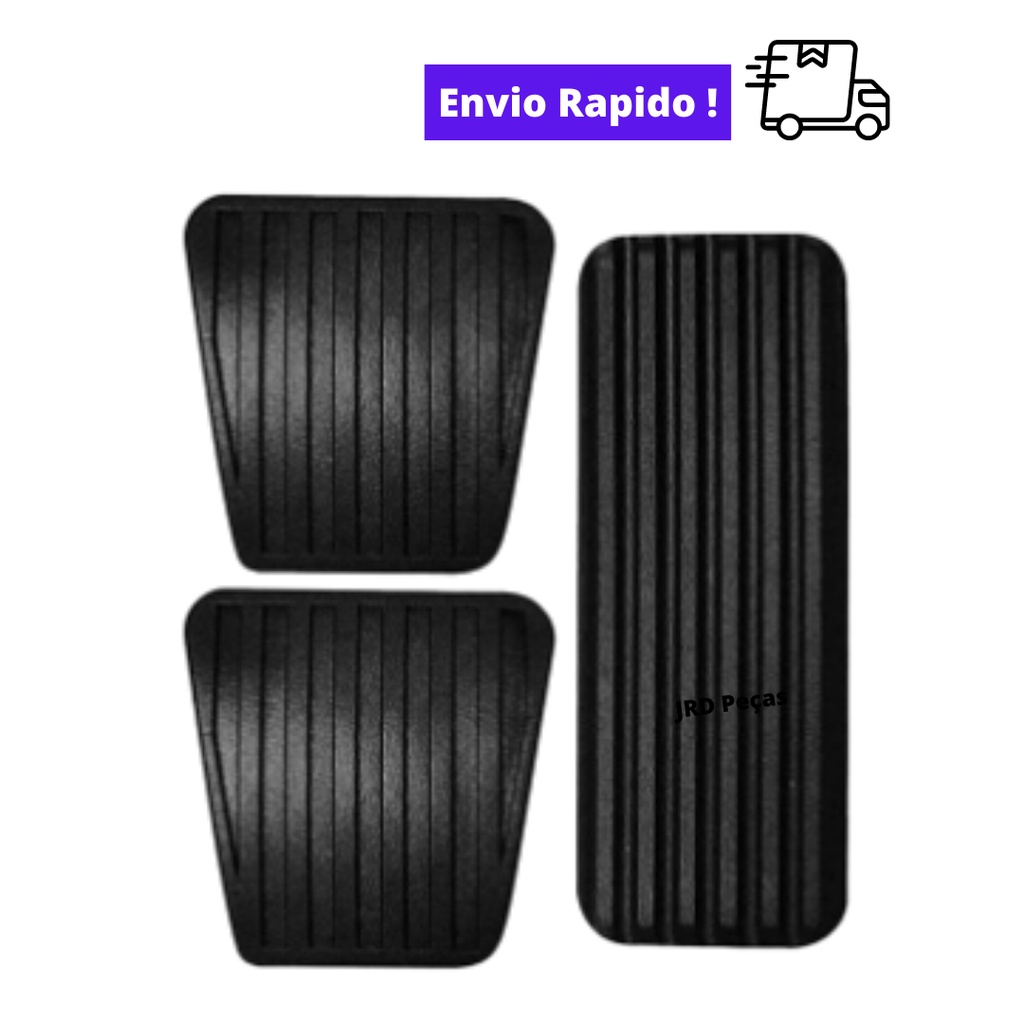 KIT Capa Pedal - Corsa Monza Celta Prisma Kadett Chevette em Oferta na Shopee