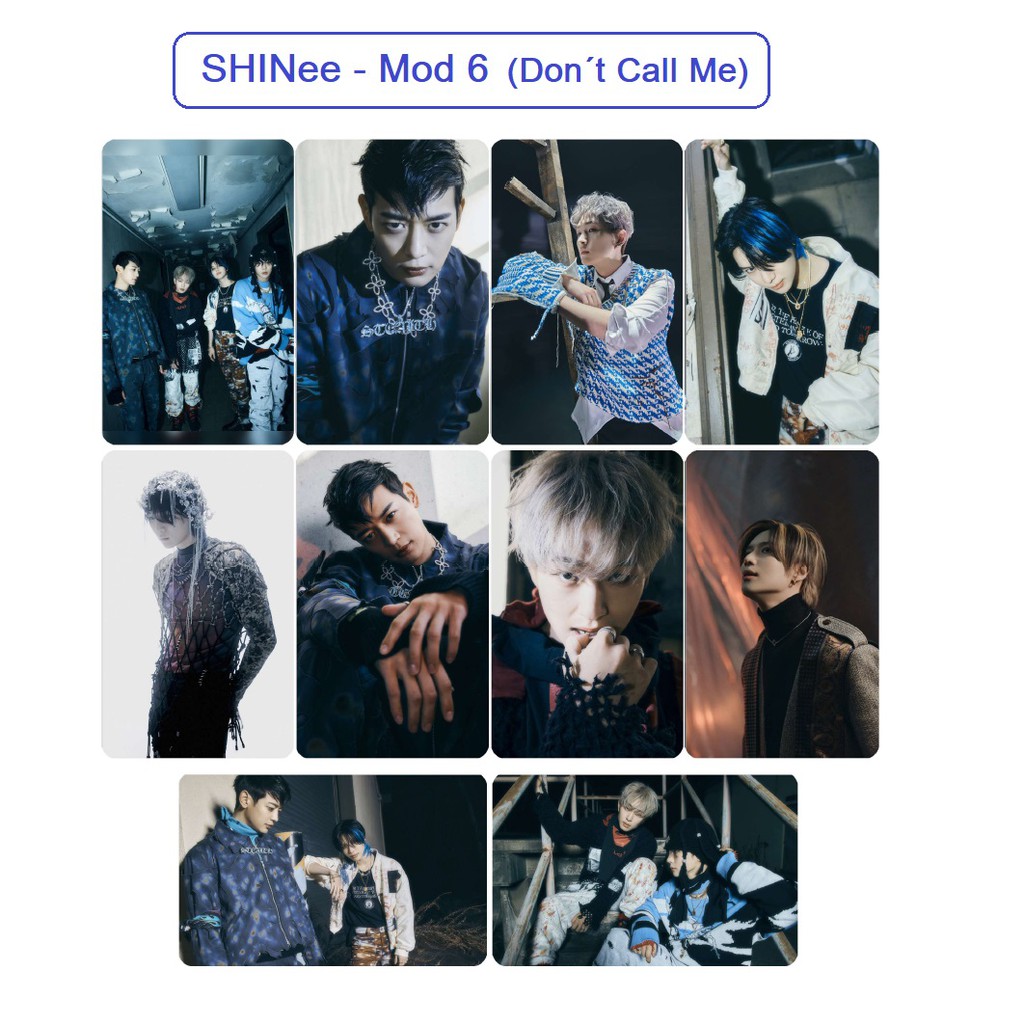 KIT 10 Photocards Shinee - Cards | Shopee Brasil