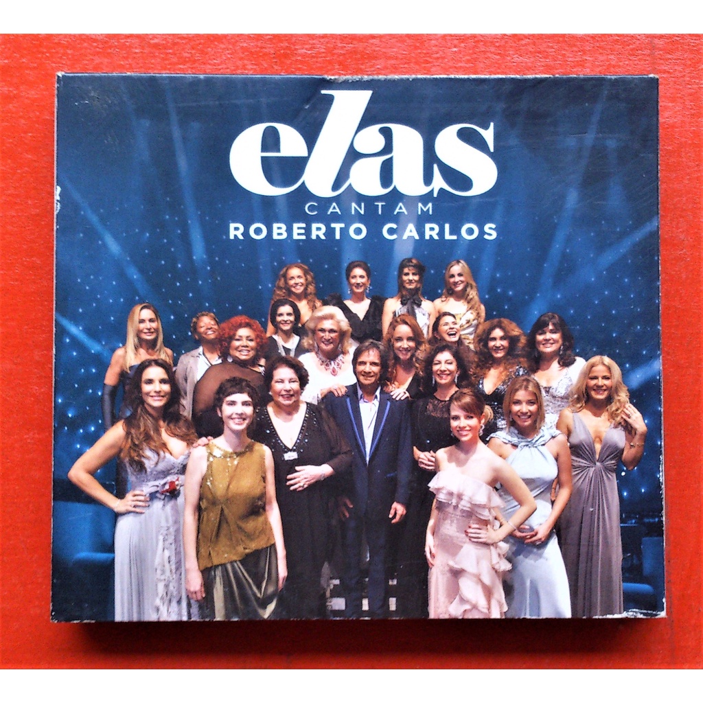 Cd Roberto Carlos - Elas Cantam Roberto Carlos - Cd Duplo