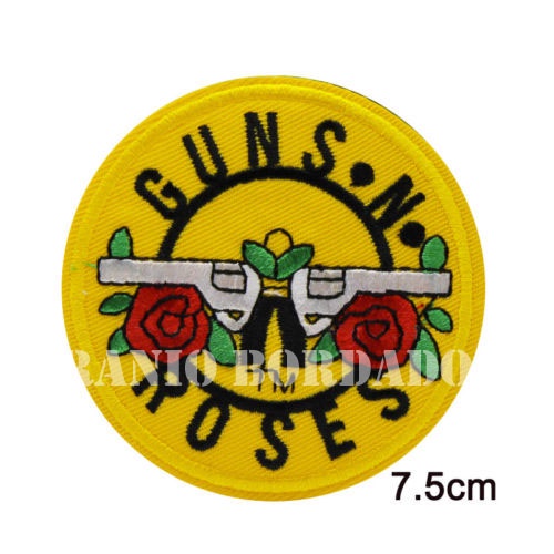 GUNS N ROSES METAL GLAM  PATCH BORDADO ENVIO IMEDIATO