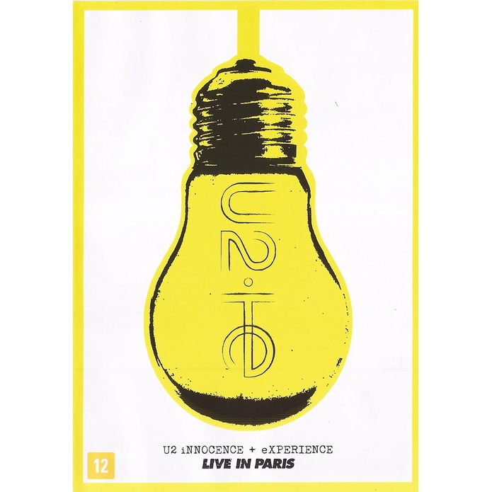 DVD U2 - Innocence + Experience [LACRADO] (Coldplay/Depeche Mode/Bono Vox)
