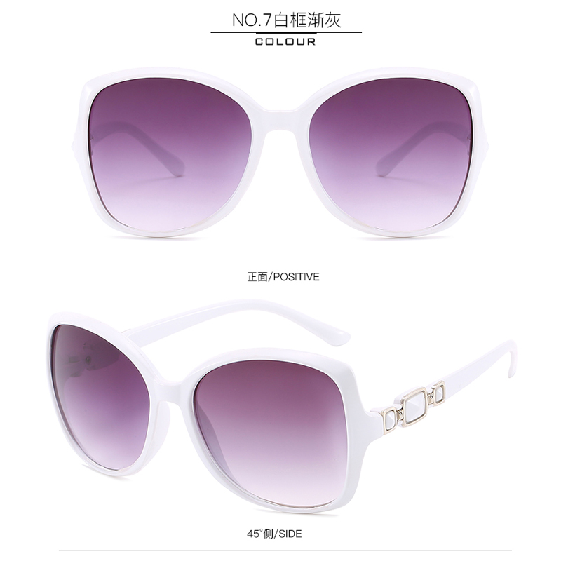 ladies white sunglasses