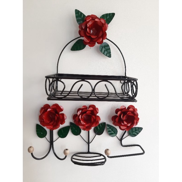 Acessório Banheiro 4 Peças Decoração e Praticidade em Oferta na Shopee