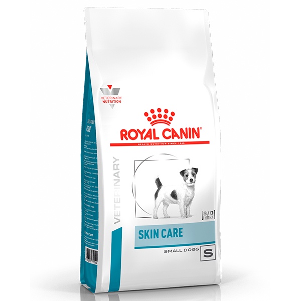 Ração Royal Canin Veterinary Nutrition Skin Care Small Dog para Cães Adultos de Pequeno Porte com Doenças de Pele - 7,5Kg em Oferta na Shopee